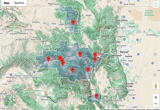 Locations Maps Contact Colorado Mountain College