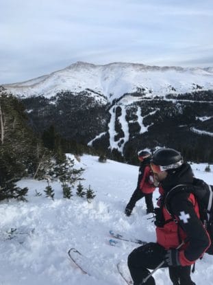 Colin Whitaker ski area ops graduate at colorado mountain college Leadville launches mountain ops and ski patrol career at Killington Resort