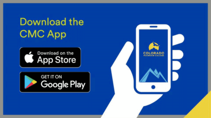 Download the CMC App on Google Play or the Apple App Store