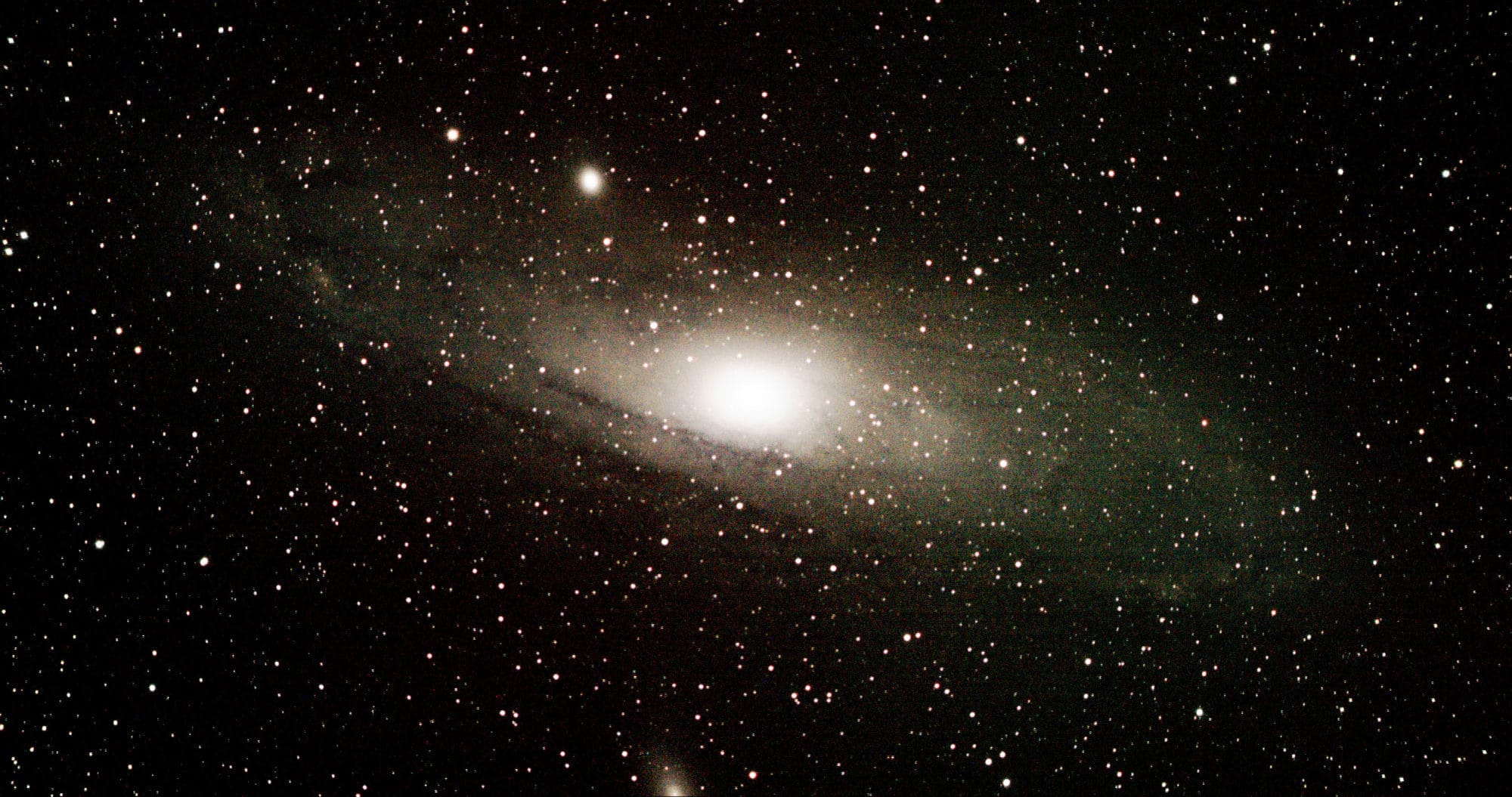 Photo of the Andromeda galaxy