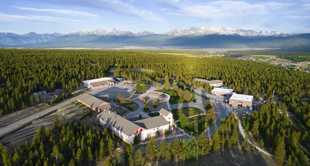 Aerial of the CMC Leadville Campus