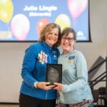Carrie Hauser and Julie Lingle