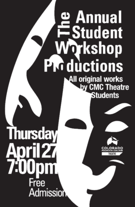 Sopris Theater Company Student Workshops Poster; details this webpage